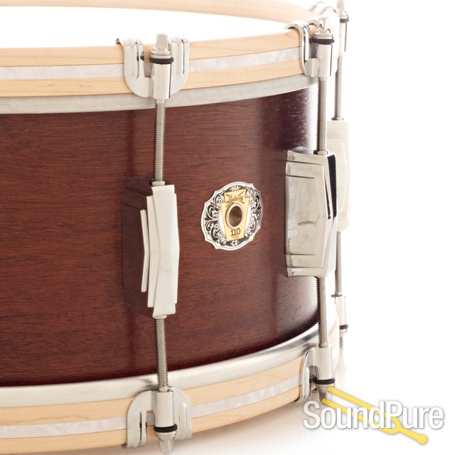 Ludwig 6.5x14 110th Anniversary Legacy Snare Drum Van Buren — image 5