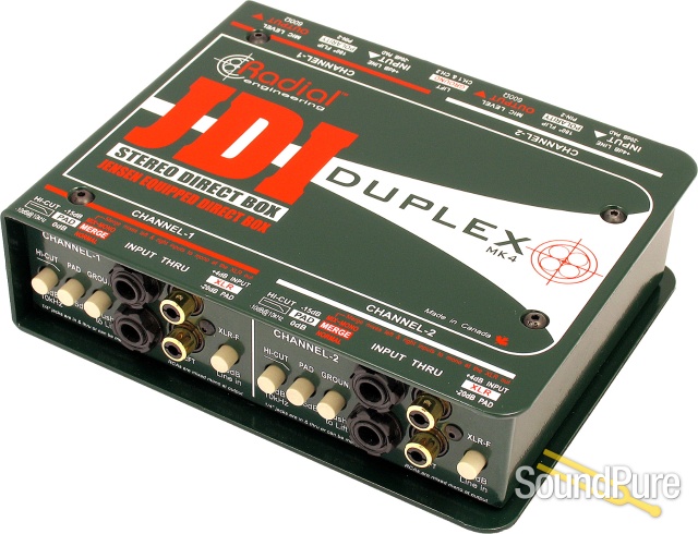 Radial Engineering JDI Duplex Stereo Direct Box — image 2