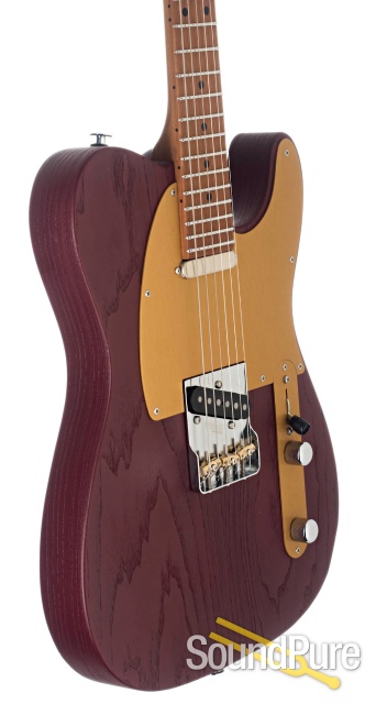 Suhr Andy Wood Signature Modern T Iron Red Electric #JS1L3Q — image 3