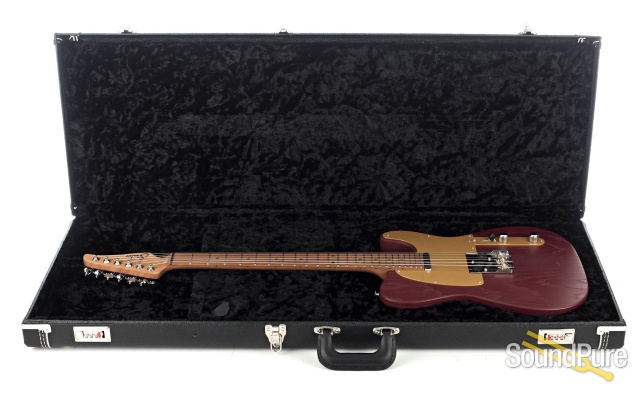 Suhr Andy Wood Signature Modern T Iron Red Electric #JS1L3Q — image 4