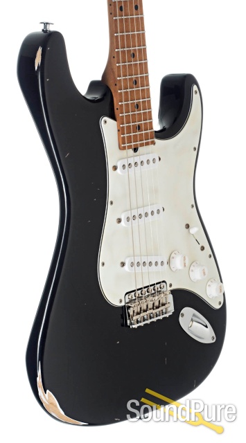 Suhr Custom Classic S Antique Black Electric Guitar #JS2Z4E — image 3