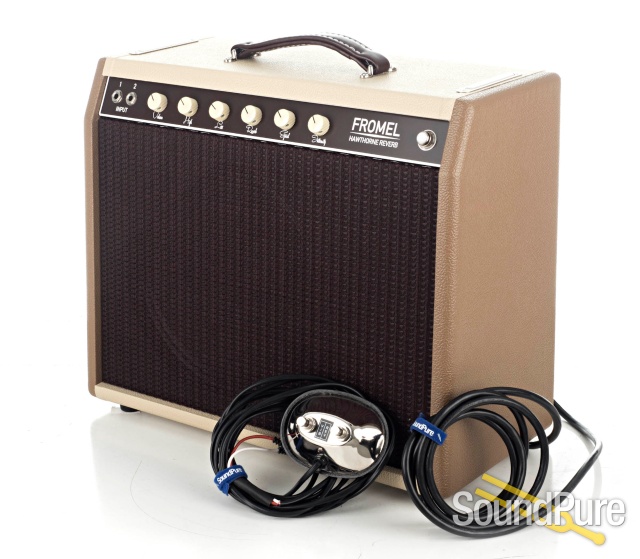 Fromel Hawthorne Reverb Two Tone Tan - Used — image 4