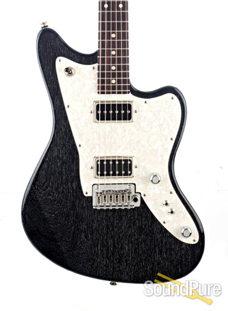 Anderson Raven Superbird Black w/ Dog Hair Guitar #01-26-20P — image 1