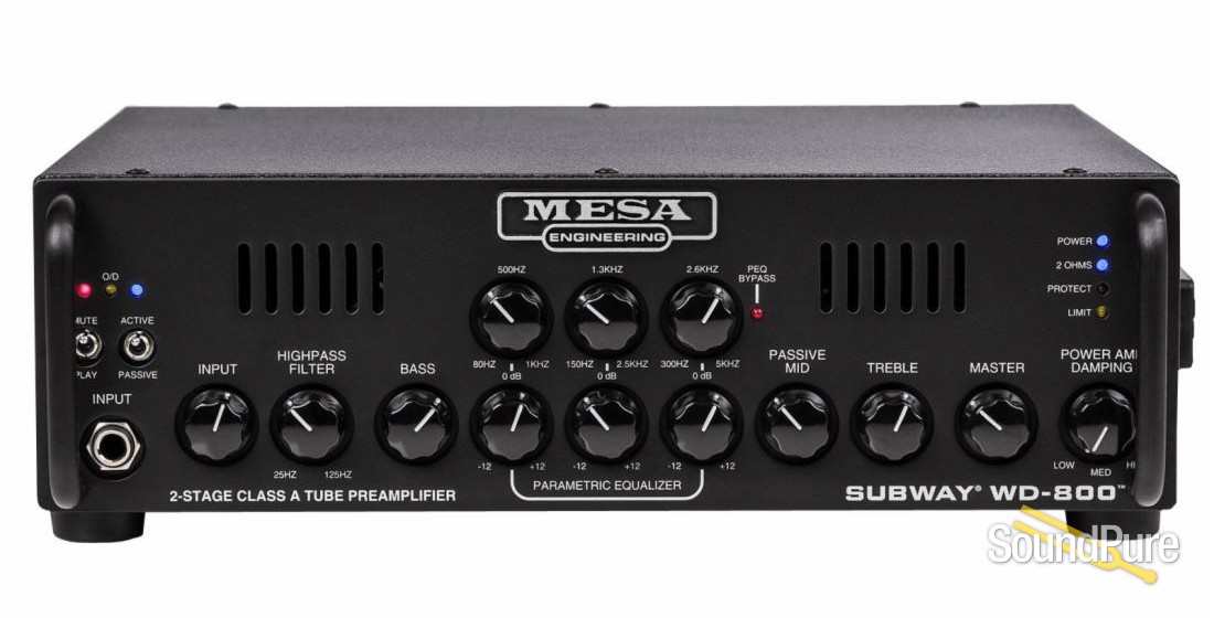 Mesa Boogie Subway WD 800 Bass Head Soundpure