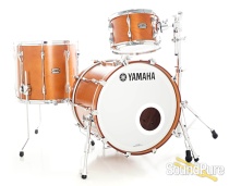 Yamaha 3pc Recording Custom Drum Set-Real Wood