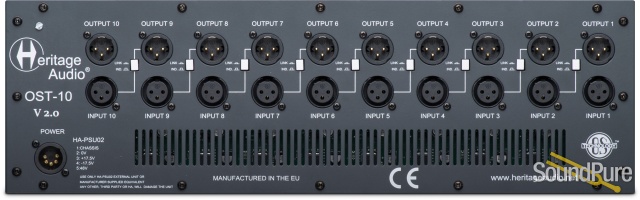 Heritage Audio OST-10 v2.0 - 10 Slot 500-Series Rack — image 3