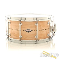 Craviotto 6.5x14 Maple Custom Snare Drum-Maple Inlay