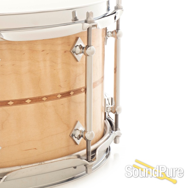 Craviotto 6.5x14 Private Reserve Curly Maple Snare Drum CI — image 4