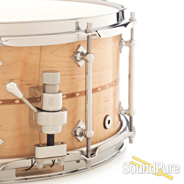 Craviotto 6.5x14 Private Reserve Curly Maple Snare Drum CI — image 5