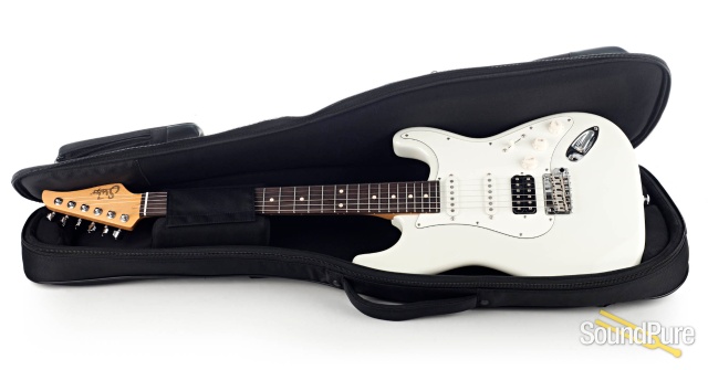 Suhr Classic S Olympic White HSS Electric Guitar #JS1E3C — image 4