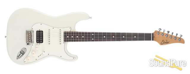 Suhr Classic S Olympic White HSS Electric Guitar #JS1E3C — image 8