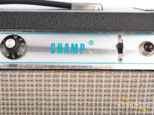 Fender 1978 Silverface Champ Guitar Amplifier - Used — image 2