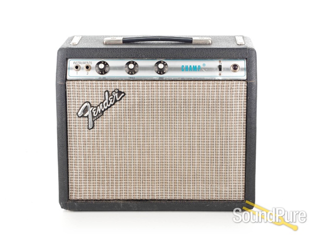 Fender 1978 Silverface Champ Guitar Amplifier - Used — image 1