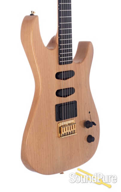 Buscarino "Jazz Strat" Natural Electric Guitar #KM0571705 — image 3