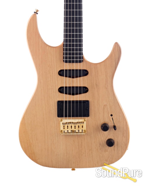 Buscarino "Jazz Strat" Natural Electric Guitar #KM0571705 — image 1