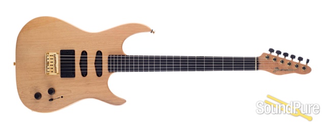 Buscarino "Jazz Strat" Natural Electric Guitar #KM0571705 — image 8