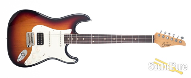 Suhr Classic S 3-Tone Burst HSS Electric Guitar #JS8W4Q — image 8