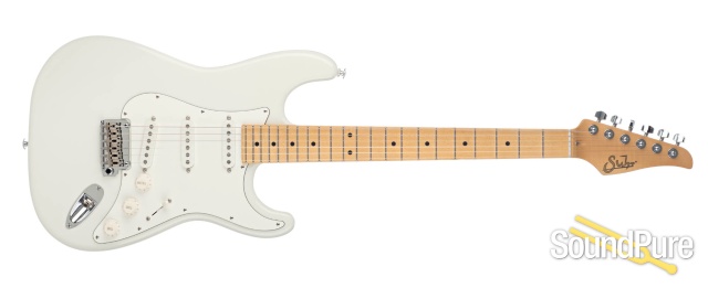 Suhr Classic S Olympic White SSS Electric Guitar #JS0K5U — image 8