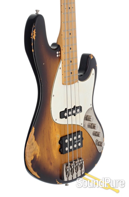 Sandberg California TM4 Aged Tobacco Sunburst Bass #35036 — image 3