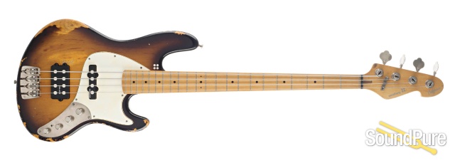 Sandberg California TM4 Aged Tobacco Sunburst Bass #35036 — image 8