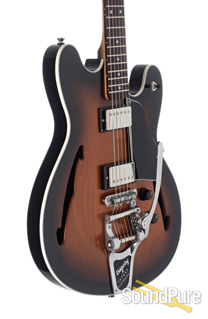 BilT Volare Flat Top Tobacco Burst Electric #19638 — image 3