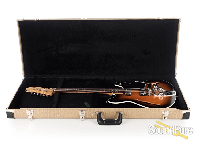 BilT Volare Flat Top Tobacco Burst Electric #19638 — image 4