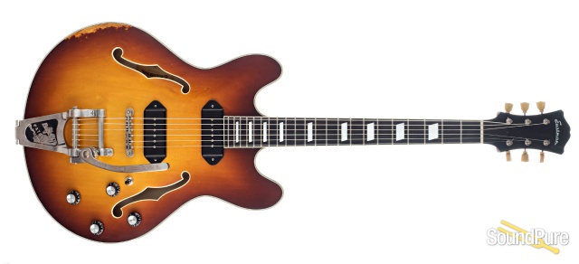 Eastman T64/V-GB Thinline Electric Guitar #16950313 — image 4