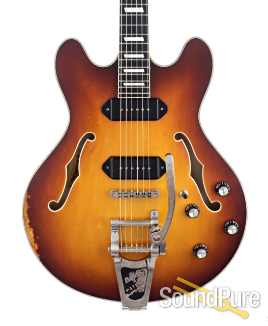 Eastman T64/V-GB Thinline Electric Guitar #16950313 — image 1