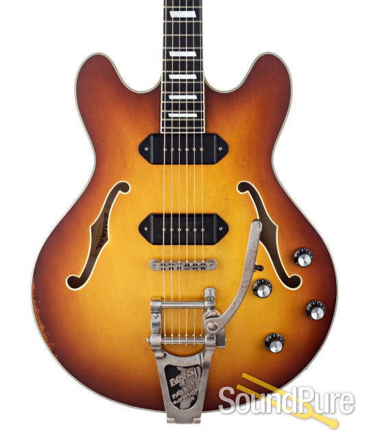 Eastman T64/V-GB Thinline Electric Guitar #16950459 — image 1