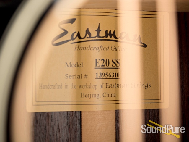 Eastman E20SS Adirondack/Rosewood Acoustic Guitar #13956310 — image 2