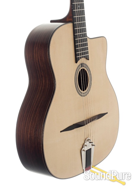 Eastman DM1 Natural Gypsy Jazz Acoustic Guitar #16956373 — image 3