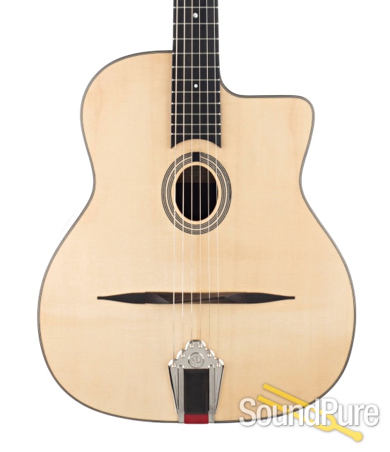 Eastman DM1 Natural Gypsy Jazz Acoustic Guitar #16956373 — image 1