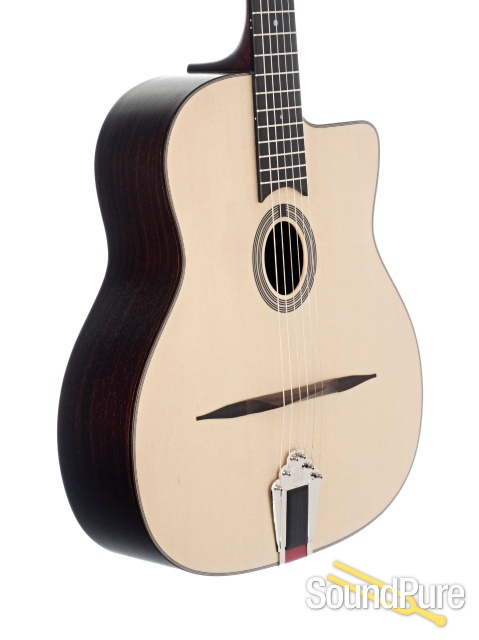 Eastman DM1 Natural Gypsy Jazz Acoustic Guitar #16956375 — image 3
