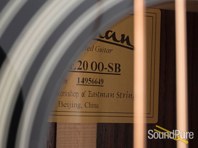 Eastman E20OO-SB Adirondack/Rosewood Acoustic #14956649 — image 4