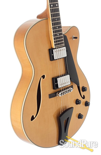 Comins GCS-16-2 Vintage Blond Archtop Guitar #218030 — image 3