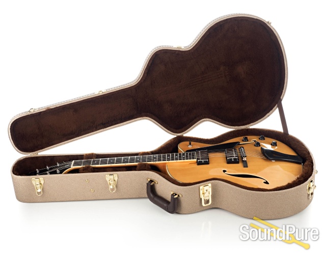 Comins GCS-16-2 Vintage Blond Archtop Guitar #218030 — image 4