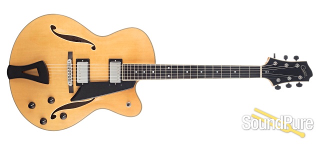 Comins GCS-16-2 Vintage Blond Archtop Guitar #218030 — image 8
