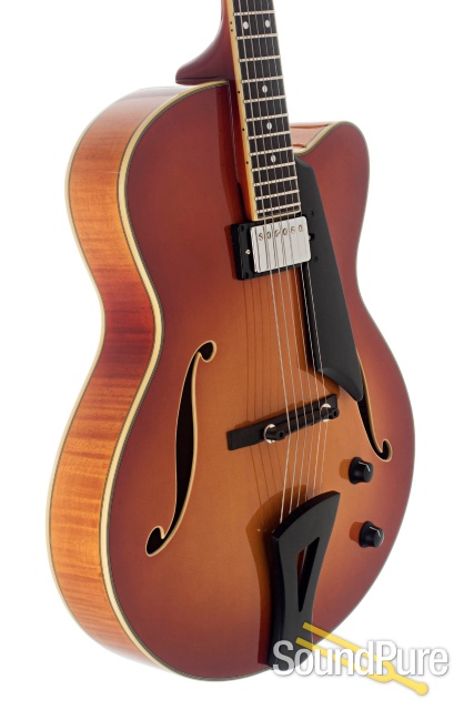 Comins GCS-16-1 Violin Burst Archtop Guitar #118090 — image 3