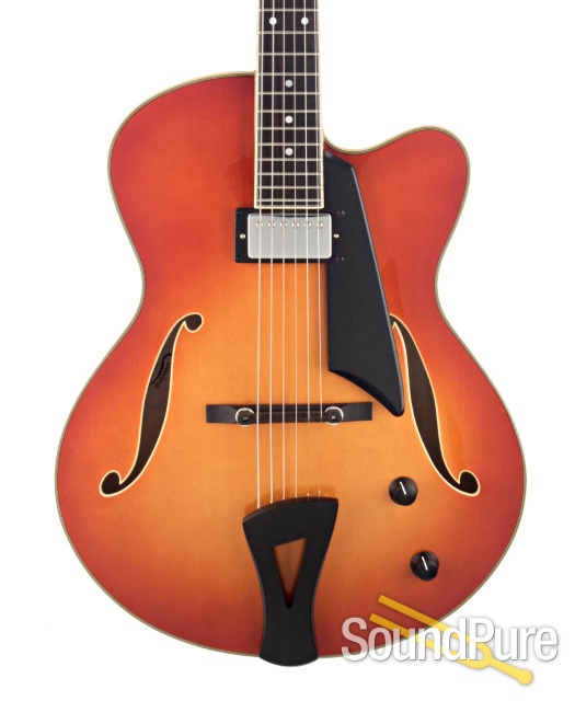 Comins GCS-16-1 Violin Burst Archtop Guitar #118090 — image 1