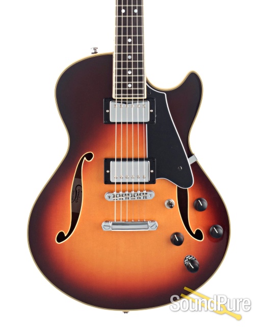 Comins GCS-1ES Autumn Burst Semi-Hollow Guitar #112206 — image 1