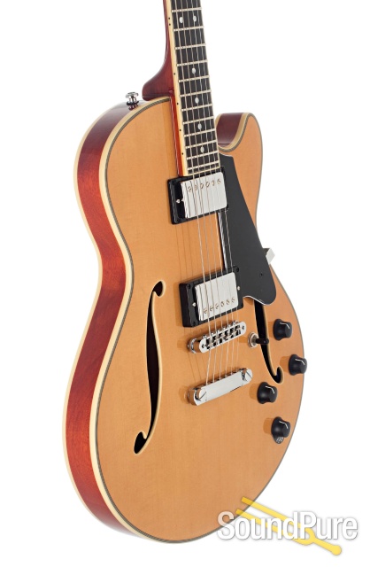 Comins GCS-1ES Vintage Blond Semi-Hollow Electric #112186 — image 3