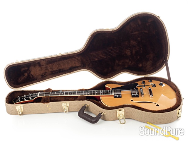 Comins GCS-1ES Vintage Blond Semi-Hollow Electric #112186 — image 4