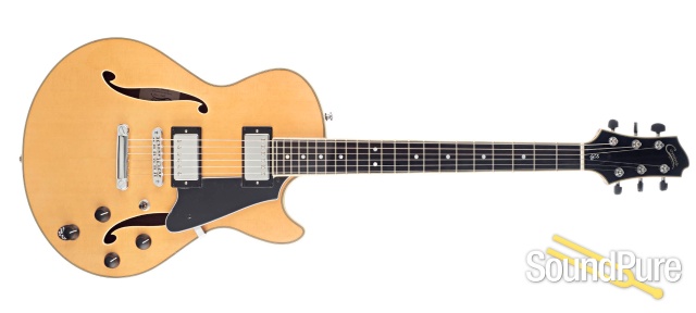 Comins GCS-1ES Vintage Blond Semi-Hollow Electric #112186 — image 8