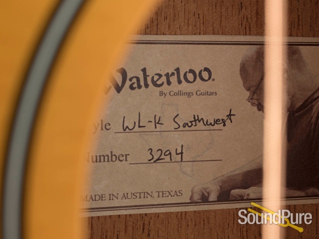 Waterloo WL-K Spruce/Mahogany Featherweight Acoustic #3294 — image 3