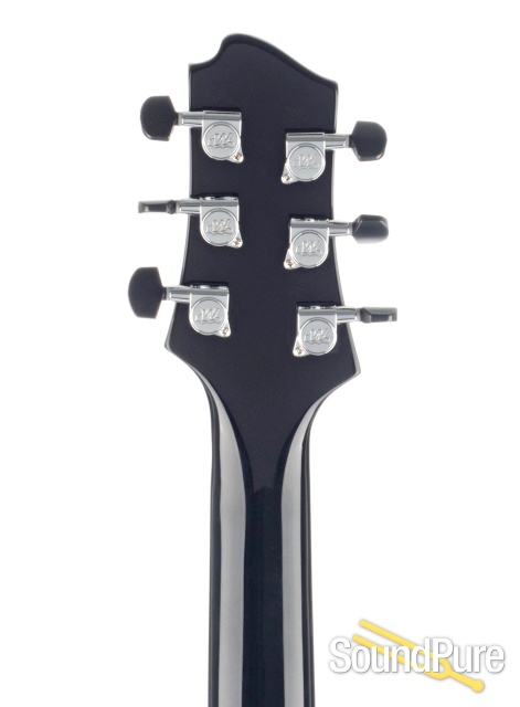 Comins GCS-1ES Black Semi-Hollow Electric #112209 — image 6