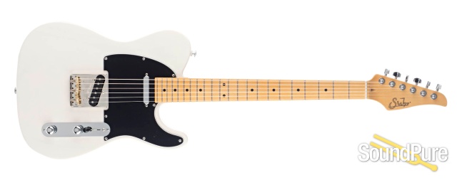 Suhr Classic T Trans White Electric Guitar #JS8M5H — image 8