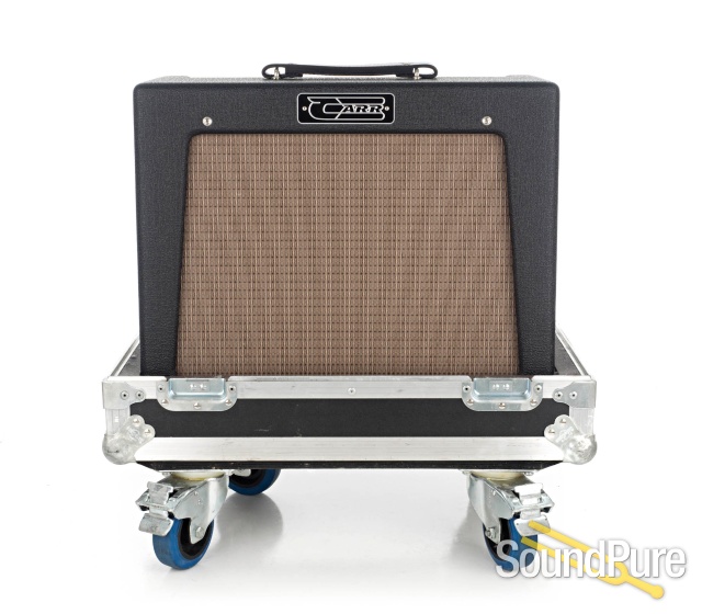 Carr Rambler w/Road Case 28W 1x12 Combo Amp Black - Used — image 1