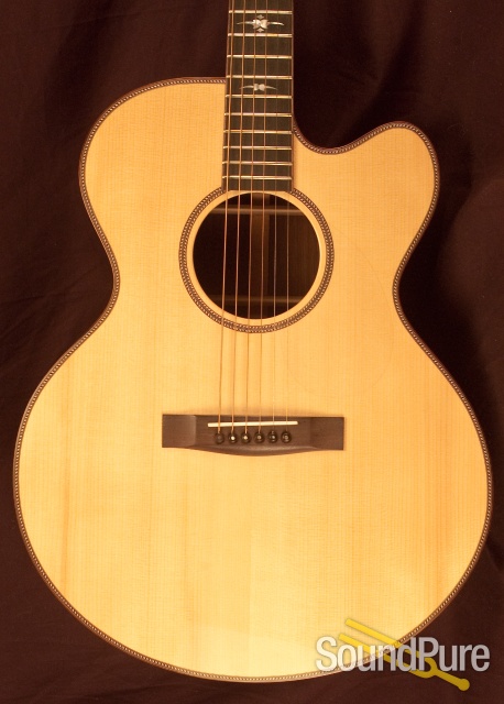 Huss and Dalton MJC Adirondack - USED - Excellent Acoustic Guitar — image 5
