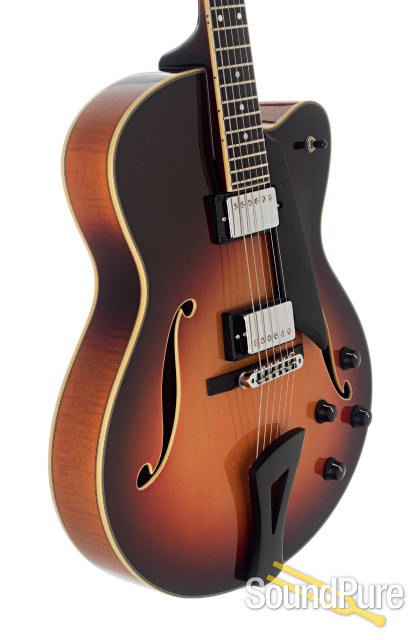 Comins GCS-16-2 Autumn Burst Archtop Guitar #218027 — image 3