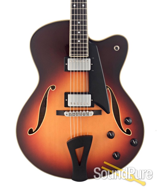 Comins GCS-16-2 Autumn Burst Archtop Guitar #218027 — image 1